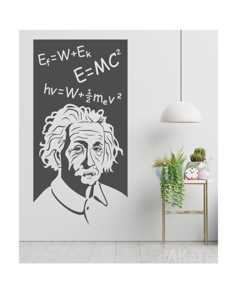 Naklejka postać Albert Einstein
