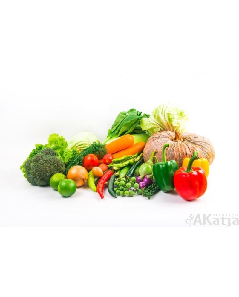Owoce i warzywa na białym tle1