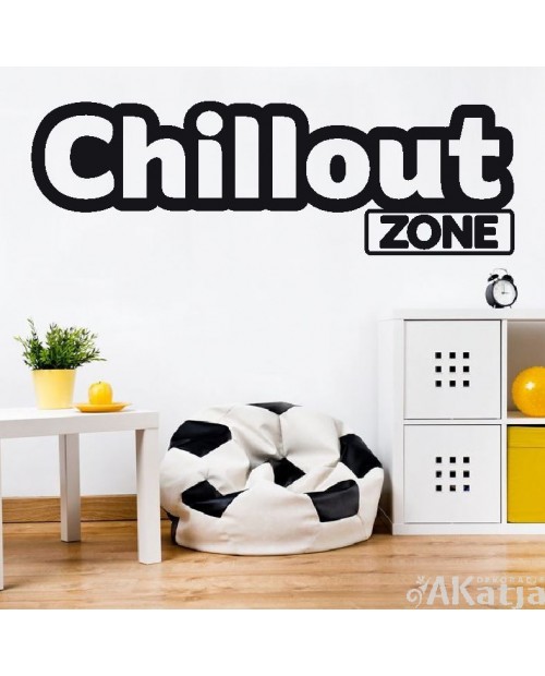 Naklejka: Chillout Zone