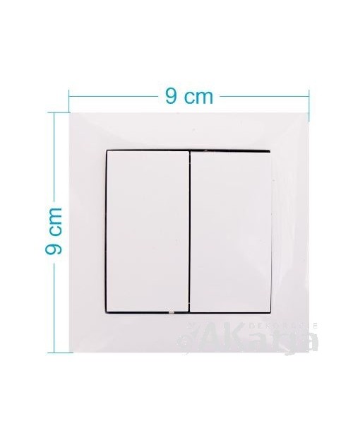 Atrapa -Włącznik światła biały