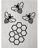 Pszczółki z kartonu