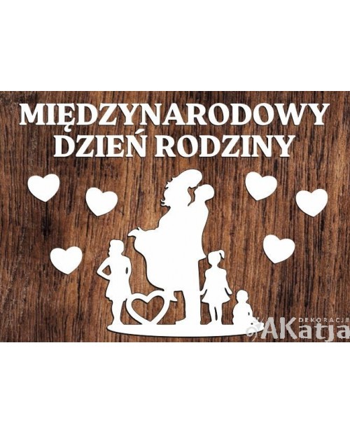 Międzynarodowy Dzień Rodziny- wycinanka z kartonu