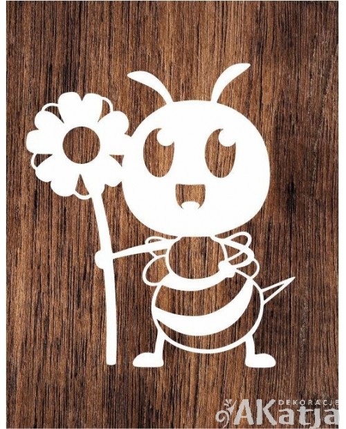 Pszczoła- wycinanka z kartonu