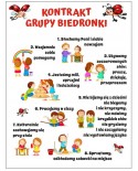 Kontrakt grupy biedronki - naklejka