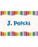 Tabliczka z kolorowymi kredkami: Język Polski