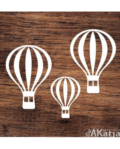 Balony- wycinanka z kartonu