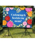 Cudownych rodziców mam- Baner do szkoły i przedszkola