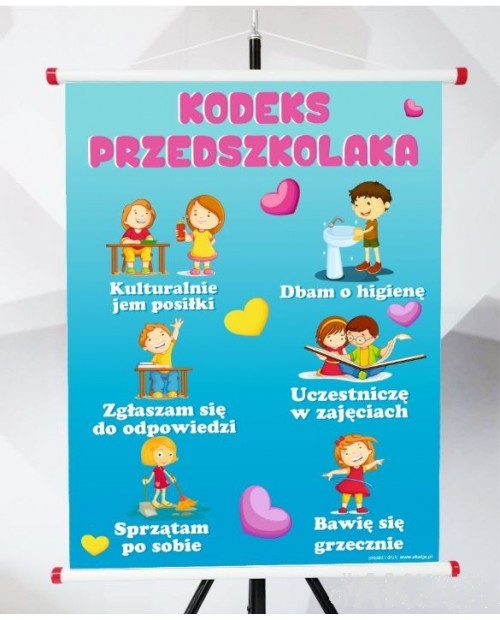 Plansza- Kodeks przedszkolaka