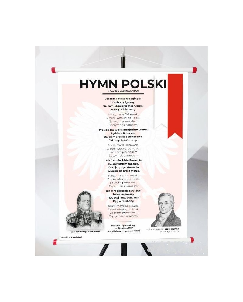 Plansza- Hymn Polski