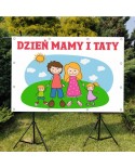 Dzień Mamy i Taty- Baner do szkoły i przedszkola