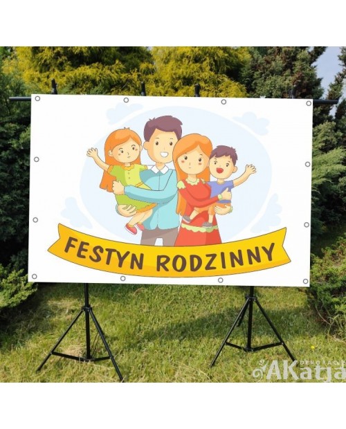 Festyn Rodzinny- Baner do szkoły i przedszkola