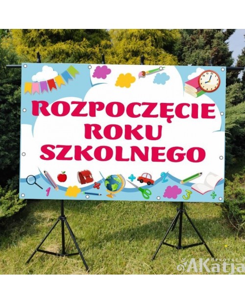 Rozpoczęcie Roku Szkolnego- Baner do szkoły i przedszkola