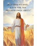 Kto trwa we mnie- Baner religijny