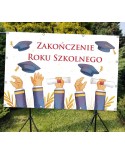 Zakończenie roku szkolnego- Baner do szkoły