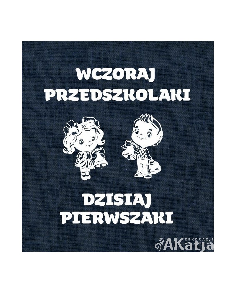 Wczoraj przedszkolaki dzisiaj pierwszaki- WYCINANKA Z KARTONU