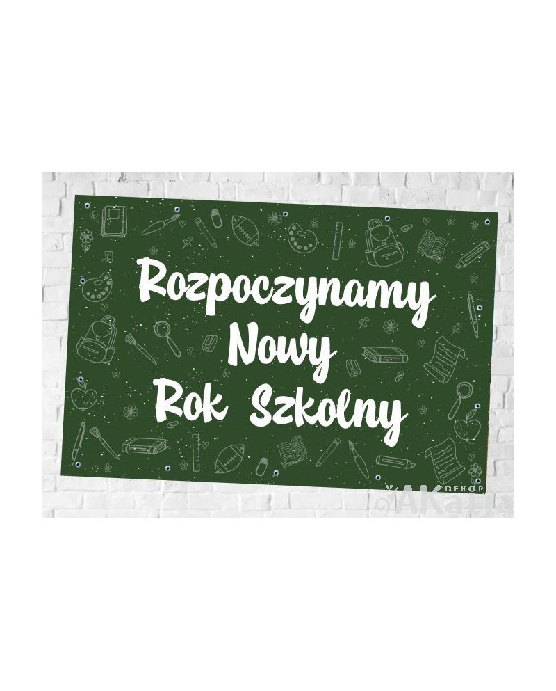 Rozpoczynamy Nowy Rok Szkolny - baner