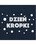 Dzień Kropki- wycinanka z kartonu