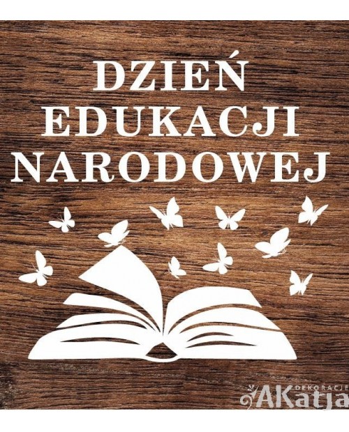 Dzień Edukacji Narodowej- wycinanka z kartonu