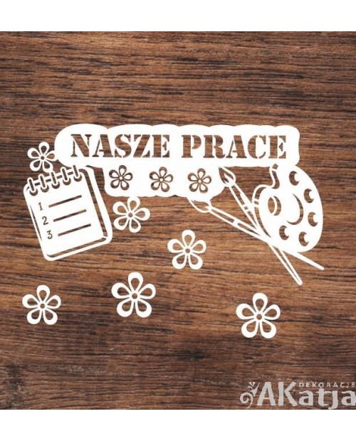 Nasze prace- wycinanka z kartonu