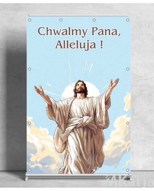 Chwalmy Pana, Alleluja- Baner religijny