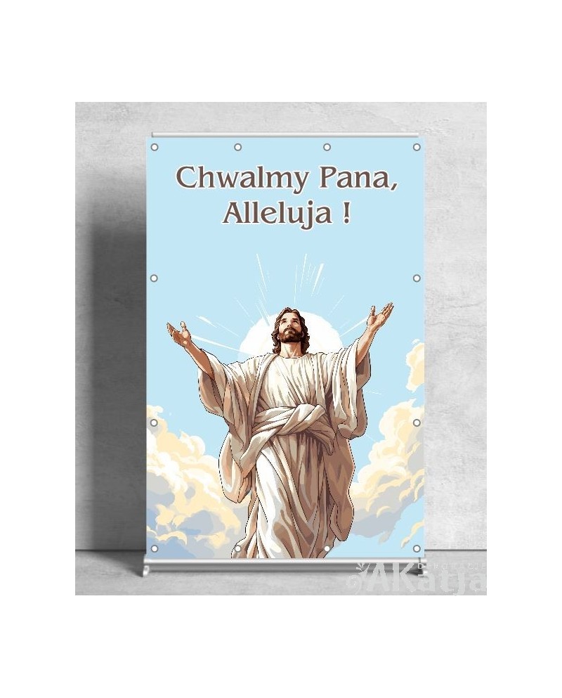 Chwalmy Pana, Alleluja- Baner religijny