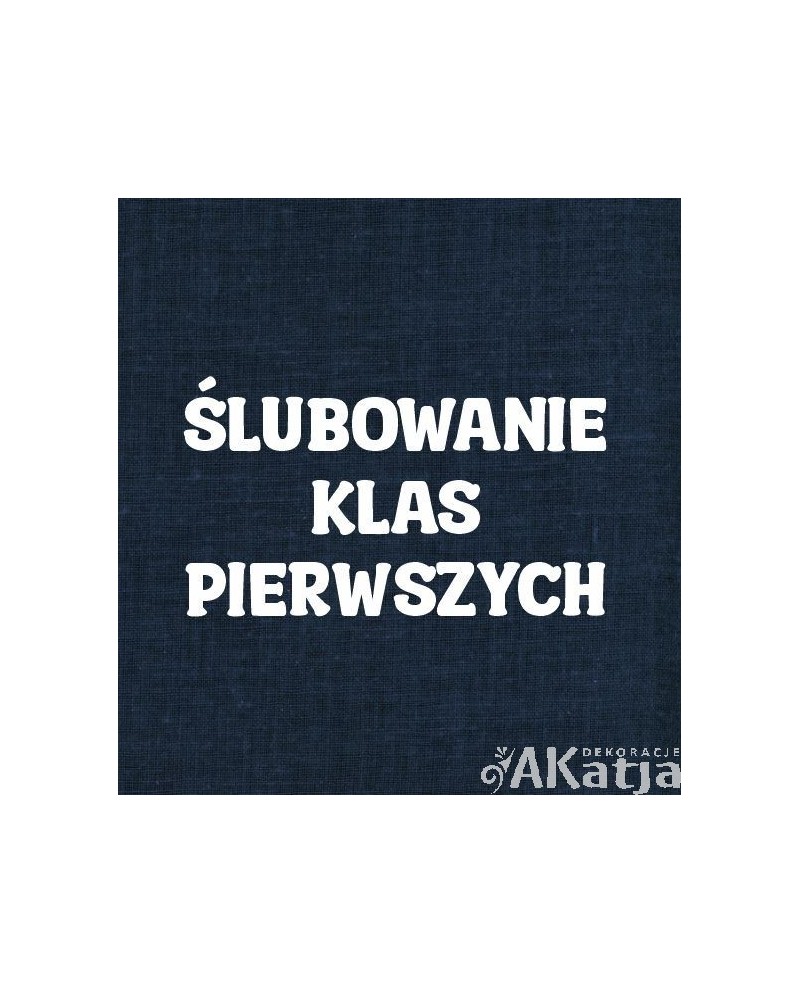 Ślubowanie Klas Pierwszych- wycinanka z kartonu