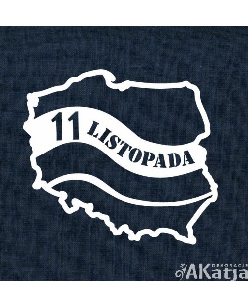 11 Listopada- wycinanka z kartonu