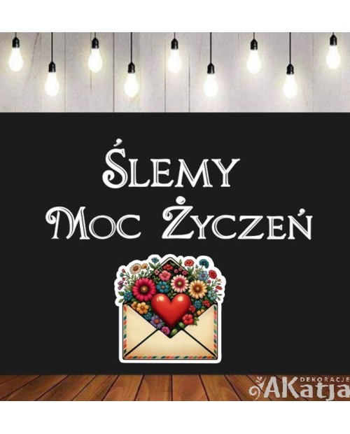 Ślemy Moc Życzeń- zestaw dekoracji do gazetek szkolnych