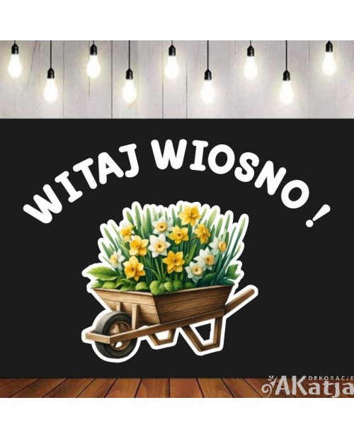 Witaj Wiosno! -zestaw dekoracji do gazetek szkolnych