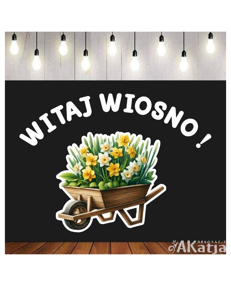 Witaj Wiosno! -zestaw dekoracji do gazetek szkolnych