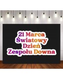 Światowy Dzień Zespołu Downa- dekoracje do gazetek szkolnych