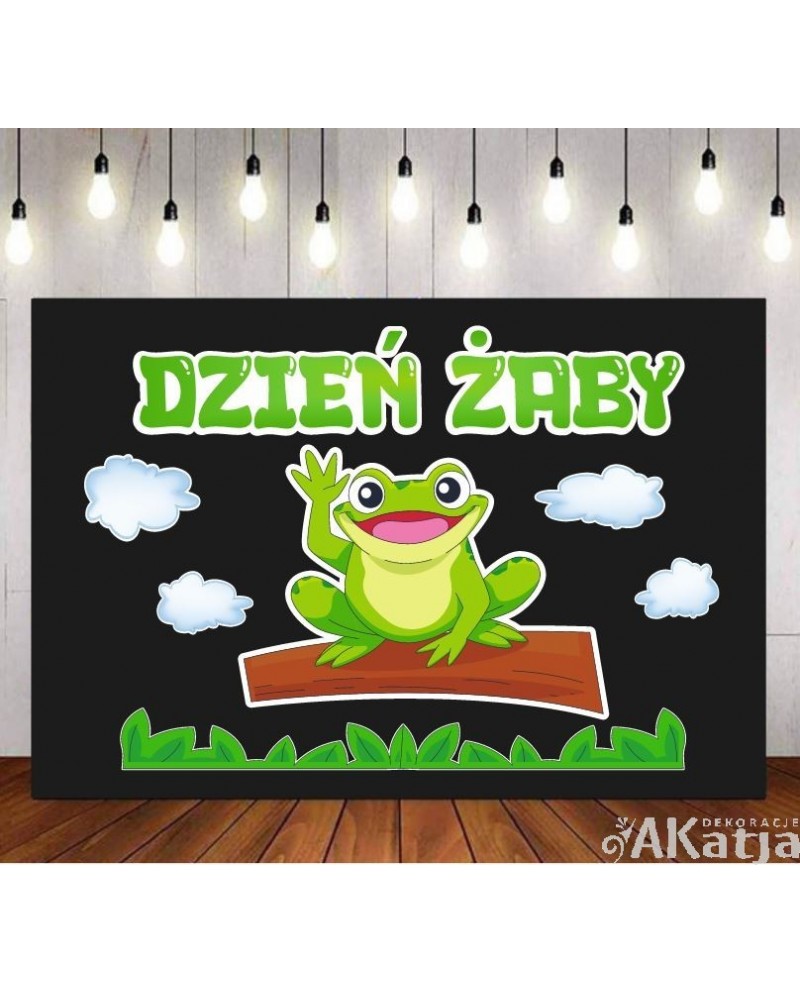 Dzień Żaby- dekoracje do gazetek szkolnych