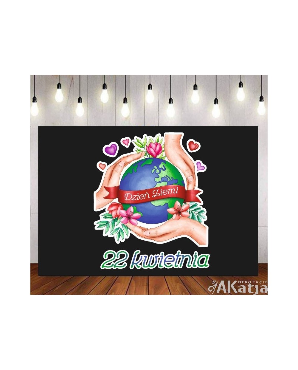 dzień ziemi napis