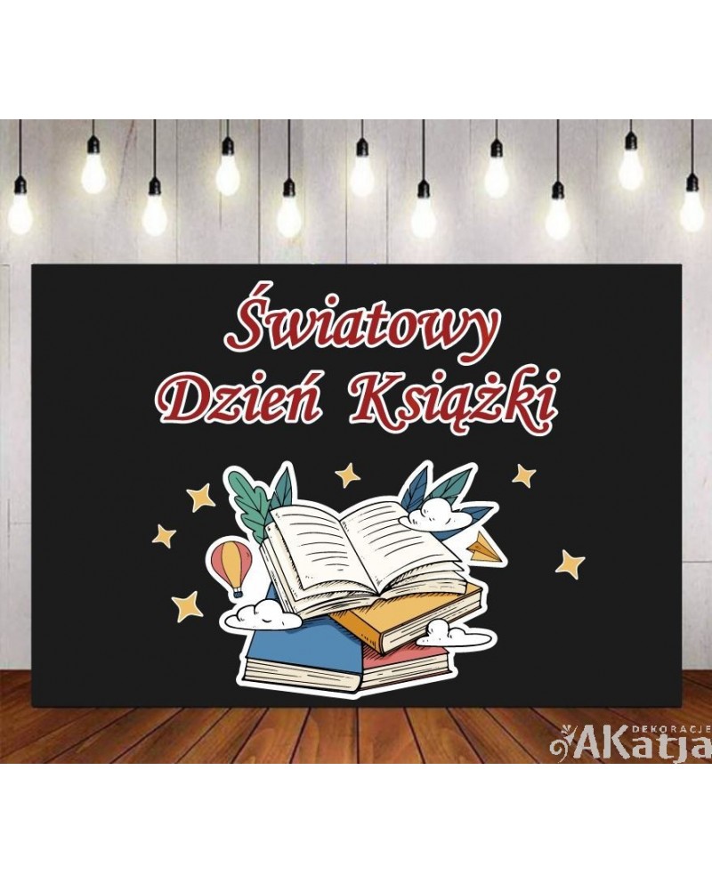 Światowy Dzień Książki- dekoracje do gazetek szkolnych