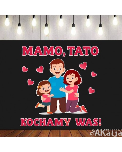 Mamo, Tato Kochamy Was!- dekoracje do gazetek szkolnych