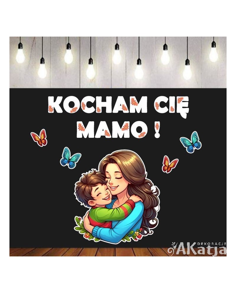 Kocham Cię Mamo!- dekoracje do gazetek szkolnych