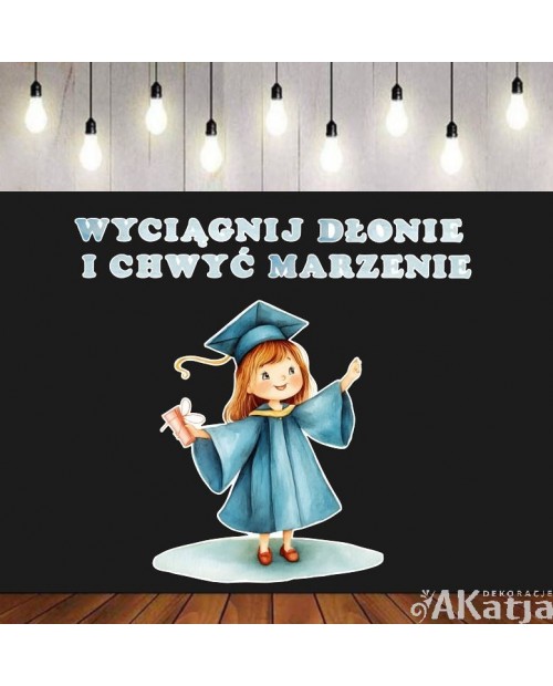 Wyciągnij dłonie i chwyć marzenie- dekoracje do gazetek szkolnych