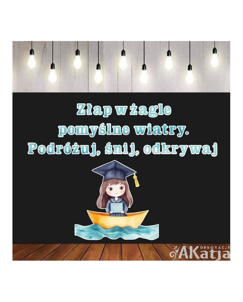 Złap w żagle pomyślne wiatry- dekoracje do gazetek szkolnych