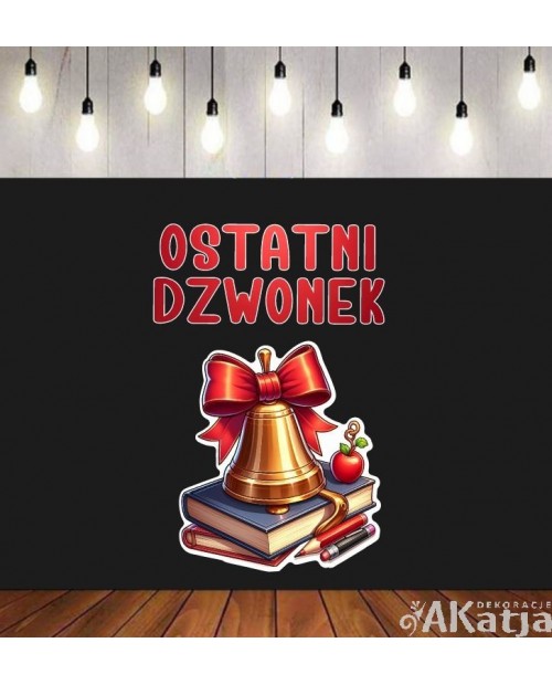 Ostatni Dzwonek- dekoracje do gazetek szkolnych