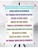 Plansza- Netykieta czyli dobre maniery w sieci