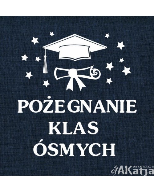 Pożegnanie Klas Ósmych- wycinanka z kartonu