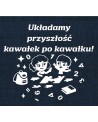 Układamy przyszłość kawałek po kawałku- wycinanka z kartonu