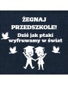 Żegnaj przedszkole!- wycinanka z kartonu