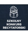 Szkolny konkurs recytatorski- wycinanka z kartonu