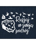 Ruszaj w swoją podróż- wycinanka z kartonu