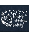 Ruszaj w swoją podróż- wycinanka z kartonu