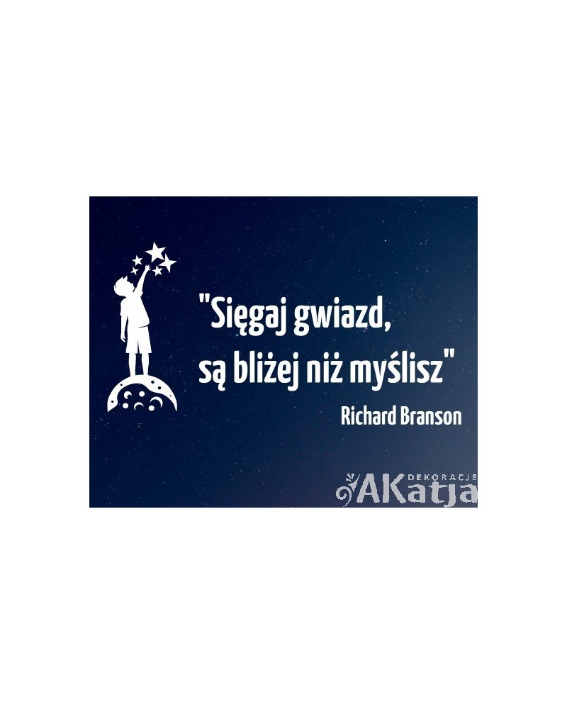 Sięgaj gwiazd- wycinanka z kartonu