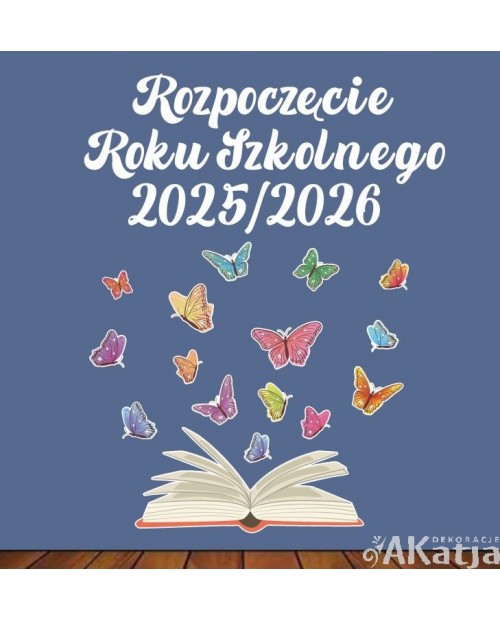 Rozpoczęcie Roku Szkolnego 2025/26- zestaw dekoracji do gazetek szkolnych