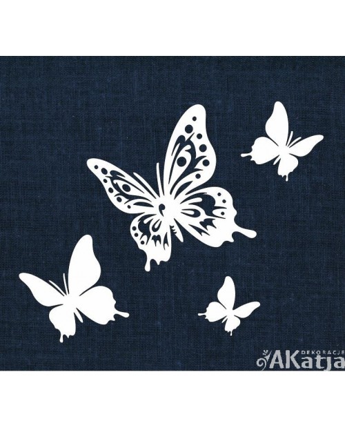 Motyle- wycinanka z kartonu