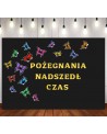 Pożegnania nadszedł czas- dekoracje do gazetek szkolnych
